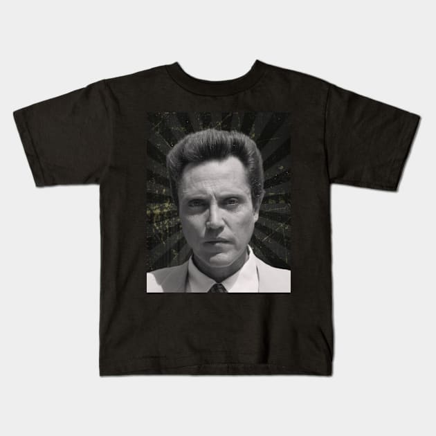 Christopher Walken Kids T-Shirt by KoplakStories